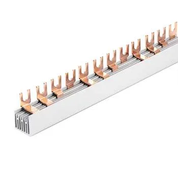 Sabirnica viljuška 3L 16mm2 80A 54 modula 1m 