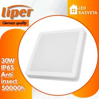 LESD Plafonjera 30W CCT IP65 anti-insect 