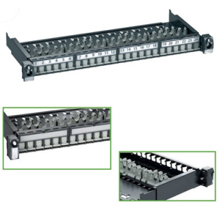 Actassi Prazan izvlačivi Patch panel 24 porta FTP/STP 