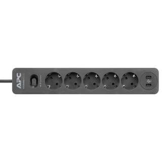 Prenaponska zaštita sa prekidačem 5 izlaza + USB  230V 10A 
