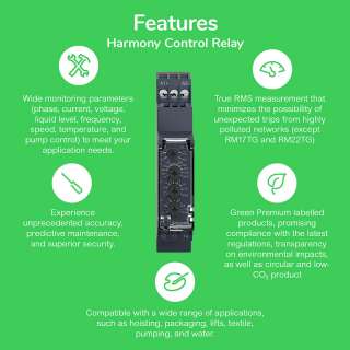 RM10TE00N Rele asimet.redosled i prek.faze,detek.pred.i podn.1CO 