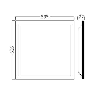 LED Panel ugradni 50W 6500K 