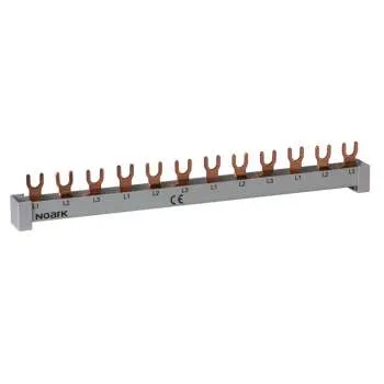 Sabirnica 3L 10mm2 63A 12 modula sa završnom kapom 