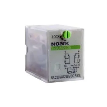 Ubodni relej 5A 24V DC 2 kontakta 
