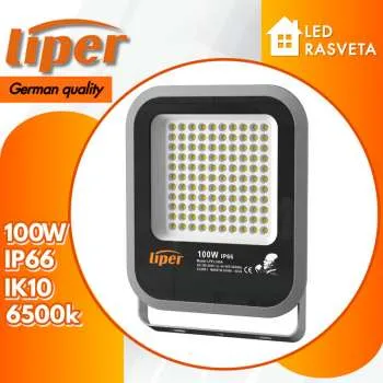 LED Reflektor 100W 6500K 10000lm IP66 