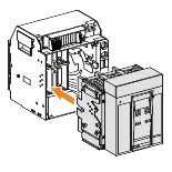 rastavljač Masterpact NT08HA - 800 A - 690 V - 4P - izvlačivi 