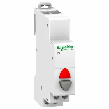 Acti9 iPB 1NC jednostruki taster sivi - indikatorska zelena lampica 110-230VAC 