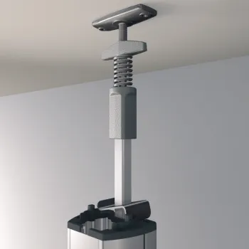 OptiLine 45 - stub - montiranje pritezanjem - jednostrani - anod. - 2700-3100 mm 