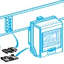 Canalis - 10 uređaja za blokadu otcepa i otcepne kutije - KNB - plavi 