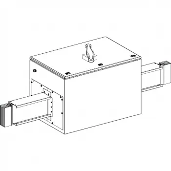 Canalis - Al deo sa zaštitom šinskog razvoda sa Compact NS1000N- 1000A -3L+N+PER 