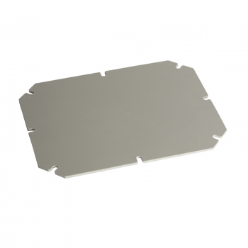 montažna ploča - galvanizovani čelik, debljina 15 mm za kutije od V175Š150 mm 