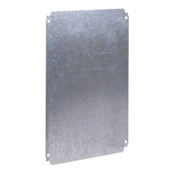 metalna montažna ploča za PLS kutije 18x27cm 