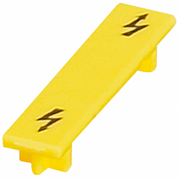NSYTR oznaka upozorenja za redne stezaljke sa vijčanim priključkom - 6mm² - žuta 