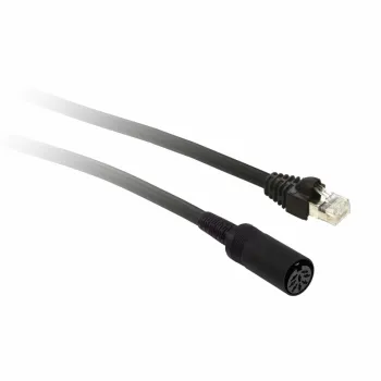 Uni-Telway/Modbus serijska veza - d = 2.5 m - 1 ženski mini DIN + 1 RJ45 