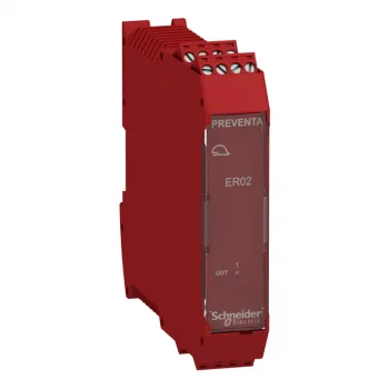 2 sigurnosna relejna izlaza - modul proširenja sa vijčanim priključkom 