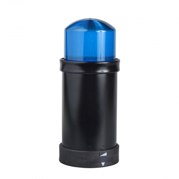 Ø 70 mm svetleća jedinica - trepćuća - plava - IP65 - 24 V