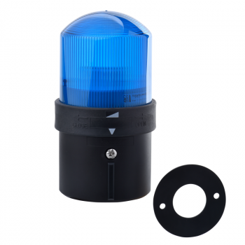 Ø 70 mm svetlosna kolona - trajno osvetljenje - plava - IP65 - 24 V