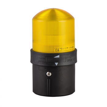 Ø 70 mm svetlosna kolona - trepćuća - žuta - IP65 - 24 V