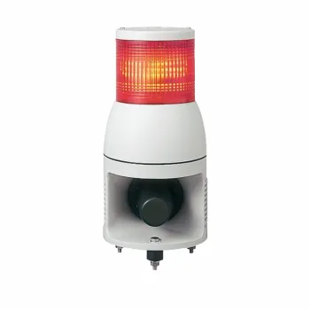 svetlosna kolona 100 mm 24 V sirena - stalno/trepćuće LED svetlo - crvena 