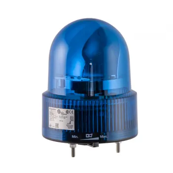 120mm rotirajuća svetiljka plava 24VAC-DC 