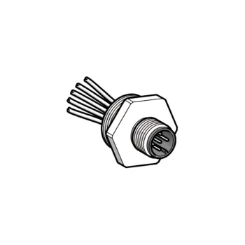 adapter, plastični - uvodnik Pg 13.5 - za muški konektor, M12, 4-wire 