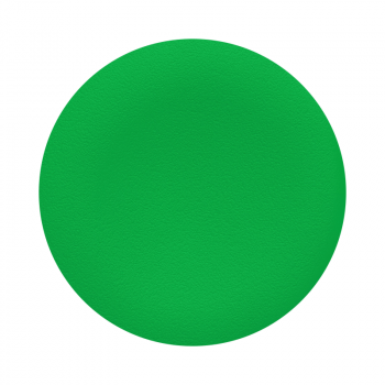 zelena neobeležena kapica za okrugli udubljeni taster Ø22