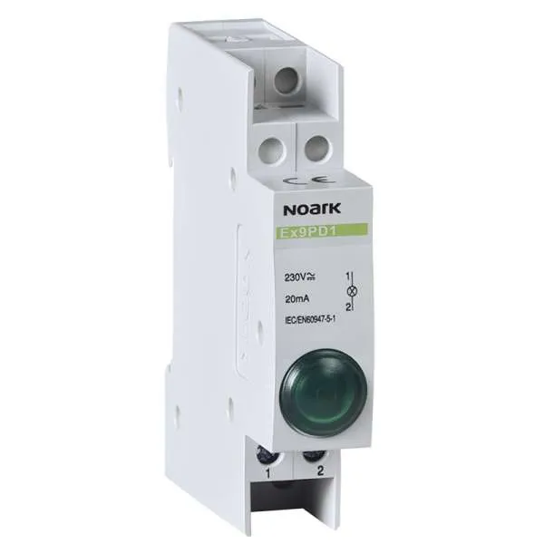 Signalna sijalica 230V AC/DC LED zelena 