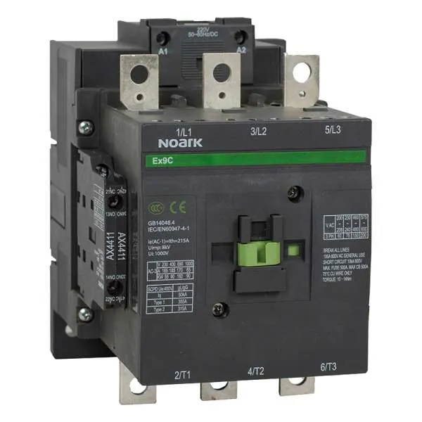Kontaktor 115A 3P AC-3 230V AC/DC ugrađeni 2NO+2NC 