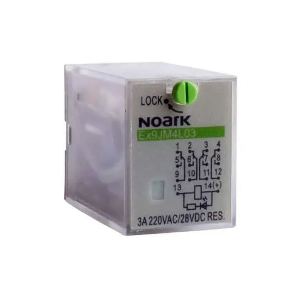 Ubodni relej 3A 24V AC,4 kontakta 