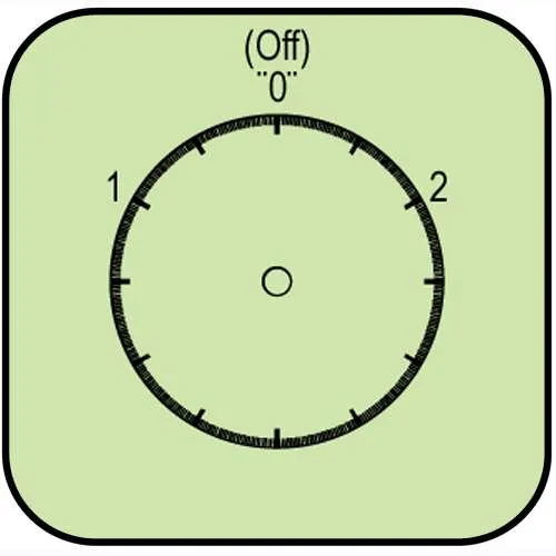 Grebenasti prekidač 3 položaja 1-0-2 40A 1-polni 
