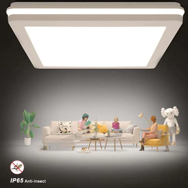 LESD Plafonjera 30W CCT IP65 anti-insect 