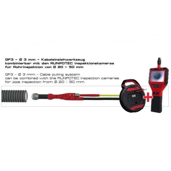 GF3 Fiberglass sajla sa digitalnim meračem 