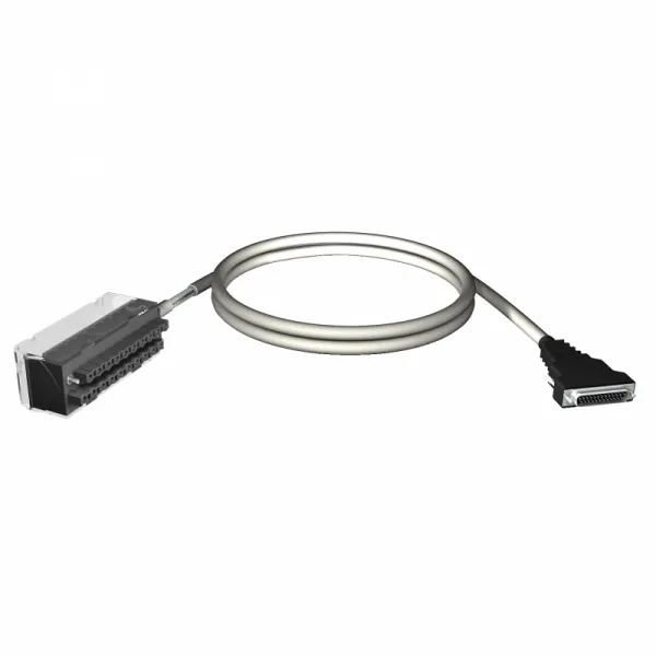 set kablova - 20-pin. priklj. blok - SUB-D25 konektor - za M340 I/O - 3 m 