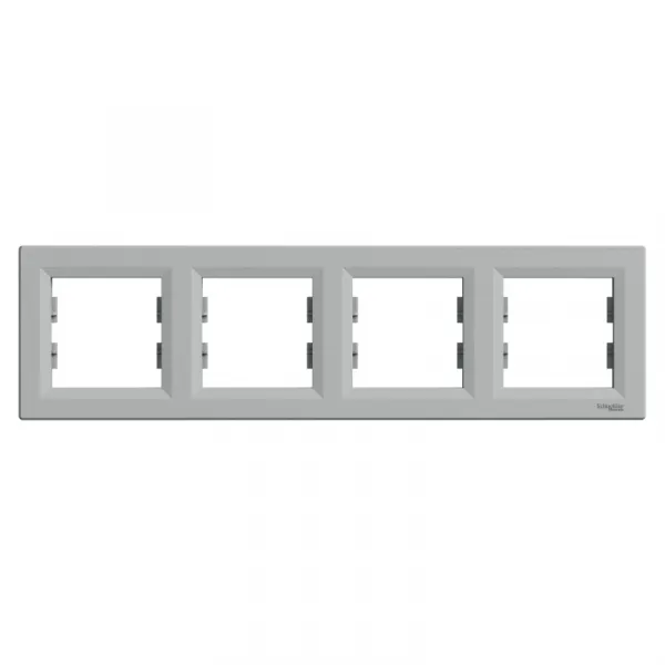 Asfora - horizontalni ram za 4 elementa, aluminijum 