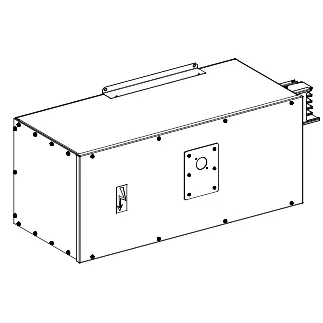 Canalis - napojna kutija NSX630 N H ili L kriva - 630A -montaža sleva ili zdesna 