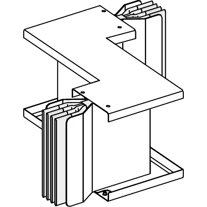 Canalis - Al ravan Z element - 800A - 3L+PE 