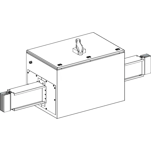 Canalis - Al deo sa izolatorom sa Compact NS1000NA - 1000A - 3L+PE 