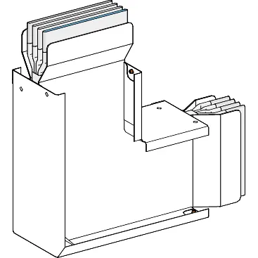 Canalis - Al upravni lakat - 2000A - 3L+PE - standardni 