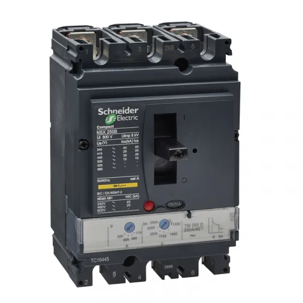 Compact prekidač NSX 250B/250A III-pol. 25KA 