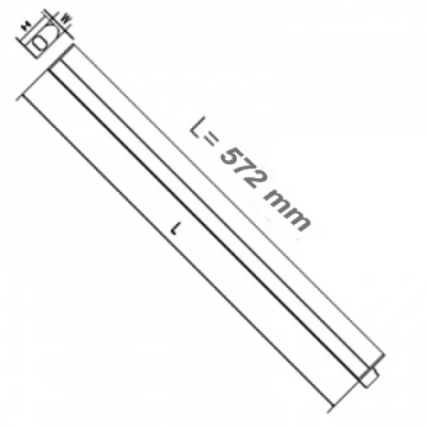 LED Svetiljka Strela 8W 6400K 