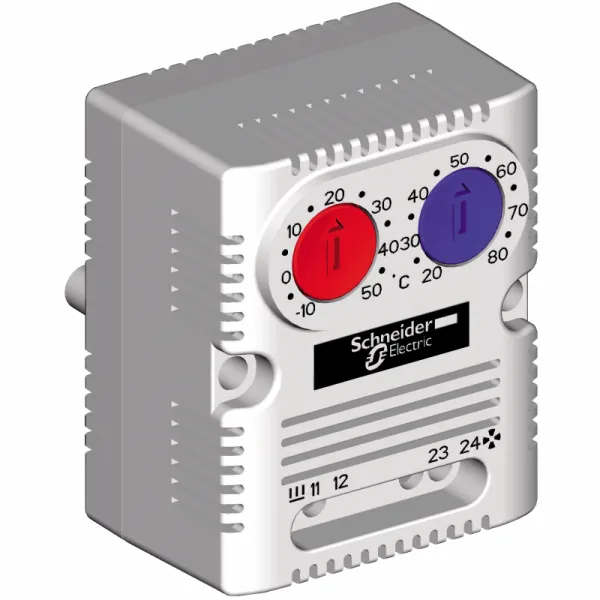 ClimaSys CC - dupli termostat 250V - opseg 0…60°C - 1NO/NC - °C 
