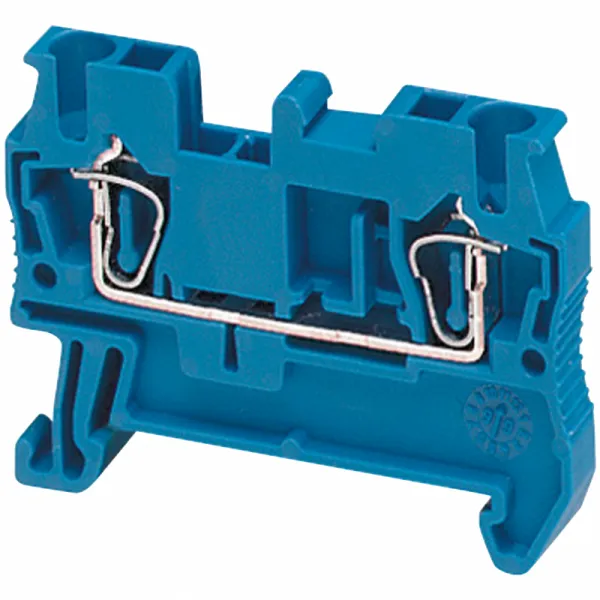 Linergy standardna redna stezaljka - 2.5mm² 24A jednostruka 1x1 opružna - plava 