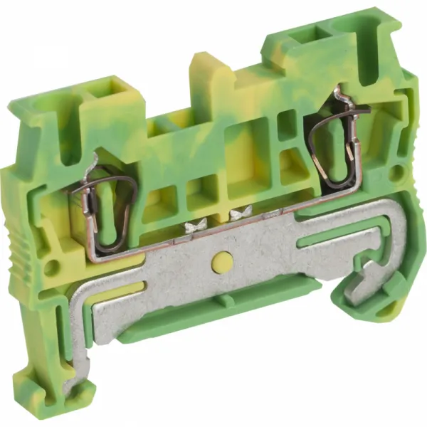 Linergy redna stezaljka za uzemlj. - 2.5mm² jednostruka 1x1 opružna- zeleno-žuta 