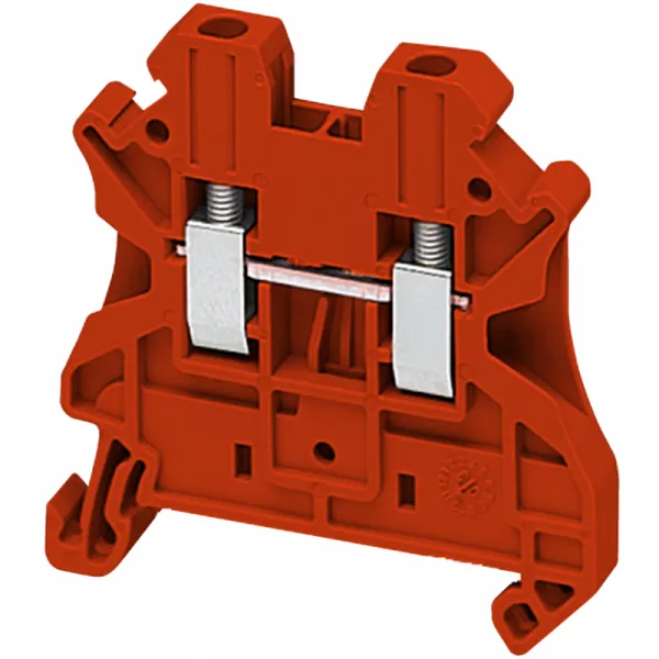 Linergy standardna redna stezaljka-2.5mm² 24A jednostruka 1x1 vijčana-crvena 