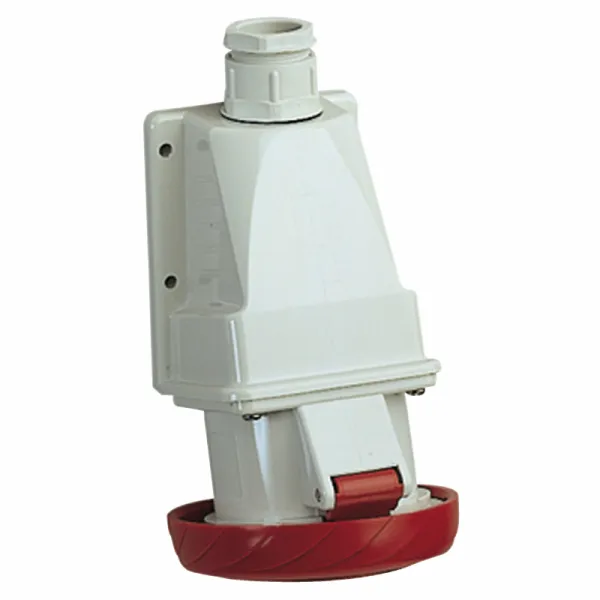 PratiKa utičnica - vijčana - pod uglom - 32A - 3P + E - 380...415 V AC -nadzidna 