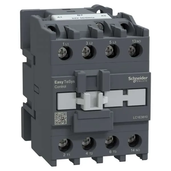 Kontaktor 3P 38A 18.5kW 24V AC 