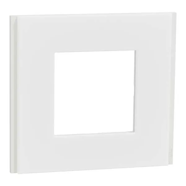 Dekorativni ram Unica Deco 1 element belo staklo 