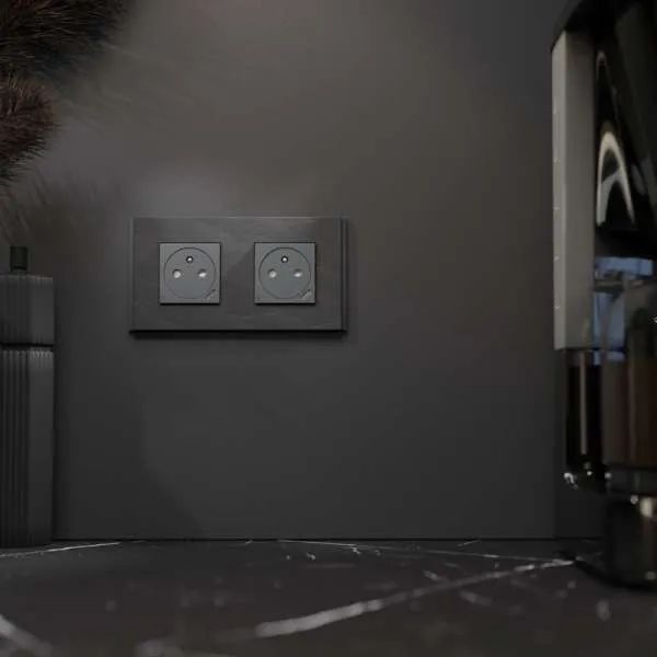 Dekorativni ram Unica Deco 2 elementa kamen 