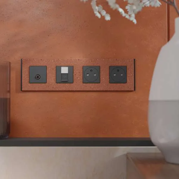 Dekorativni ram Unica Deco 4 elementa terakota 