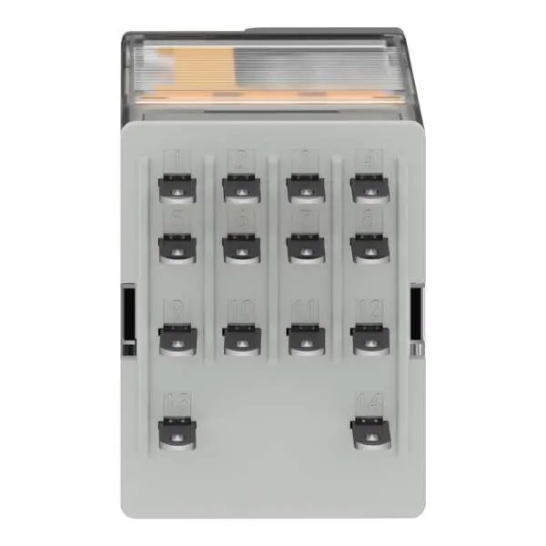 Minijaturni utični relej 4CO 24V DC sa LED indikacijom 